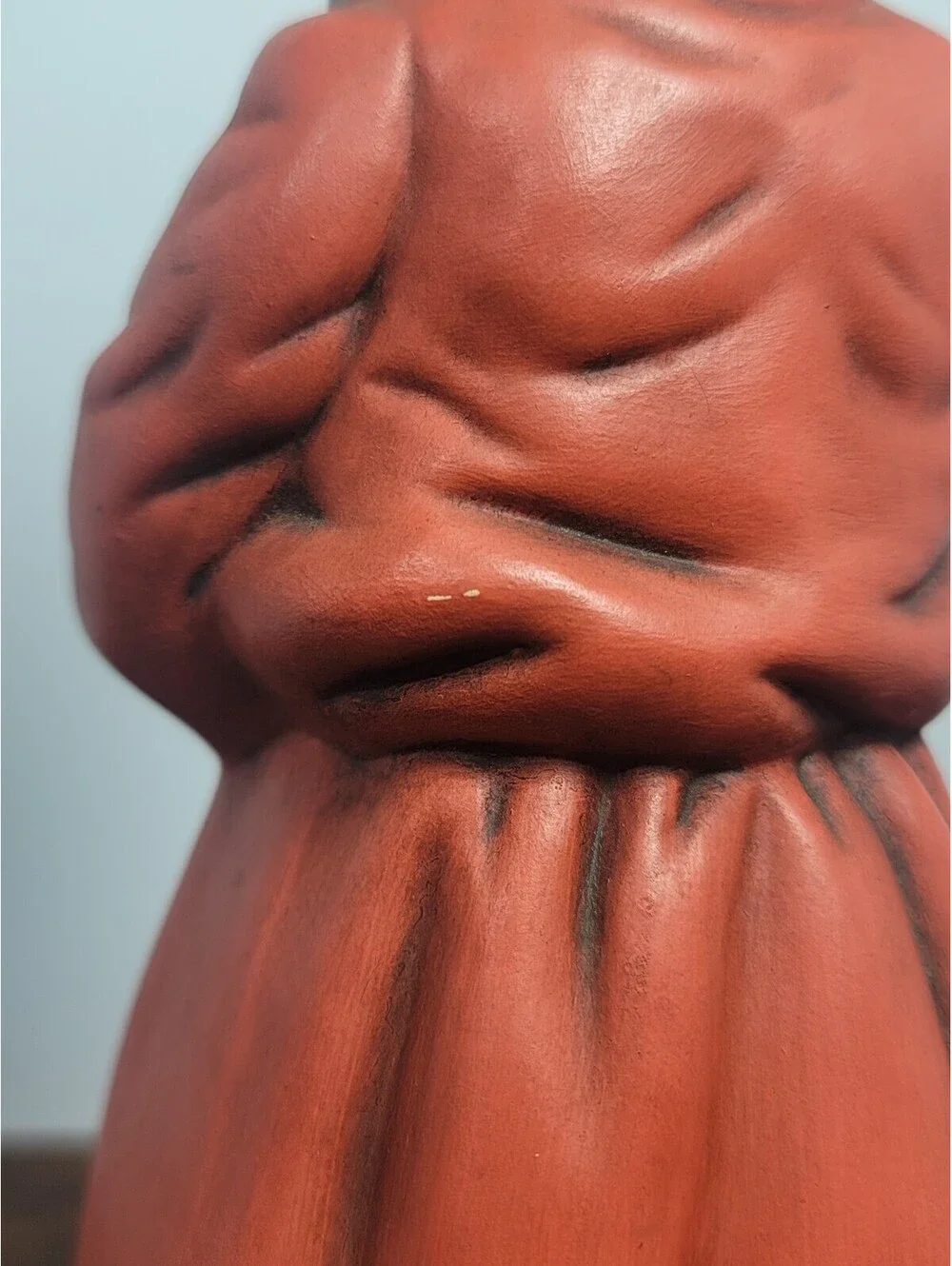 Vintage Ceramic Vodka Decanter Figurine